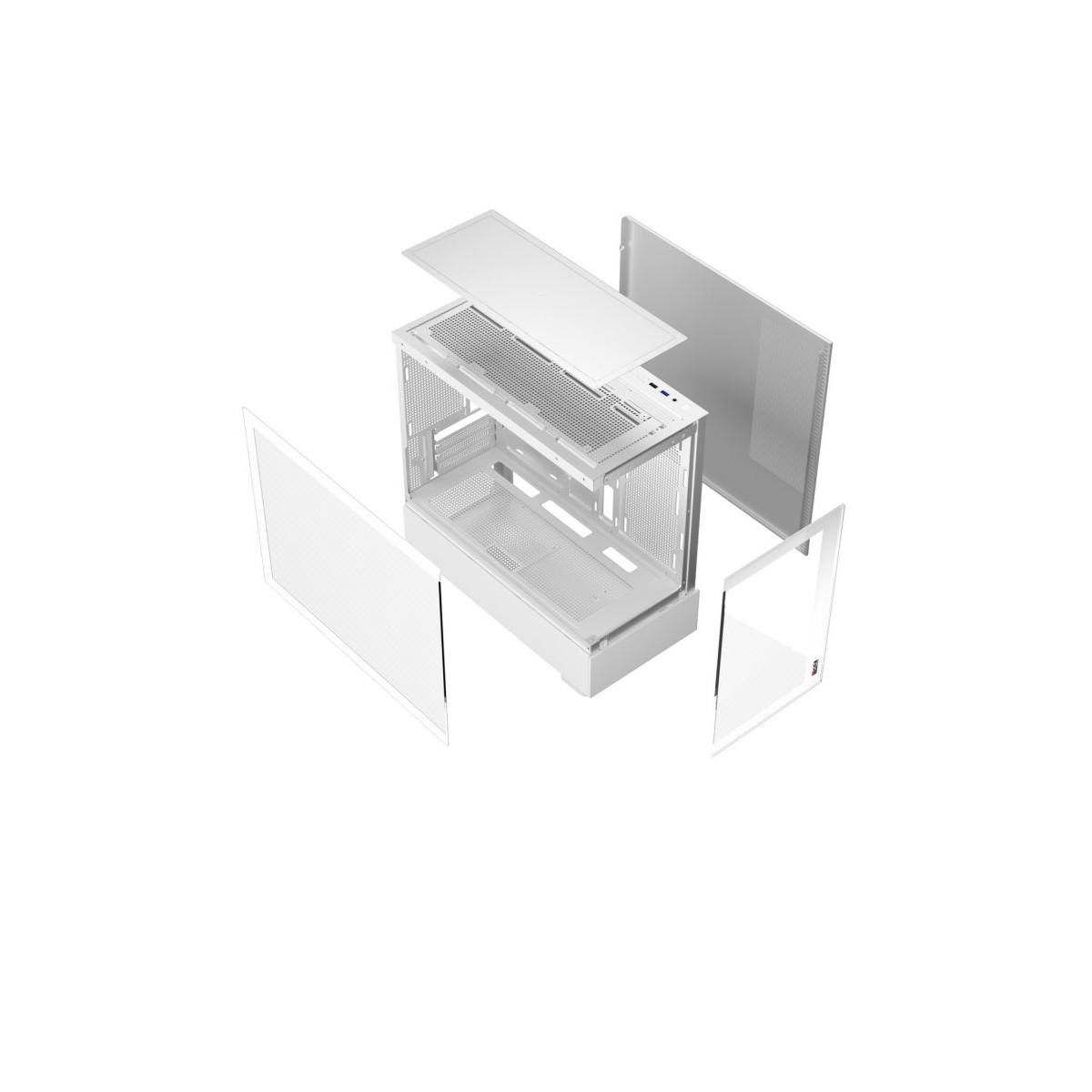 Case Magic Mix Tower Pro White MATX