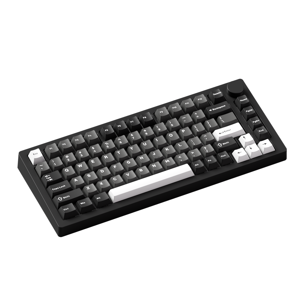 Bàn phím MonsGeek M1 V5 - Black&Silver Mirror Switch