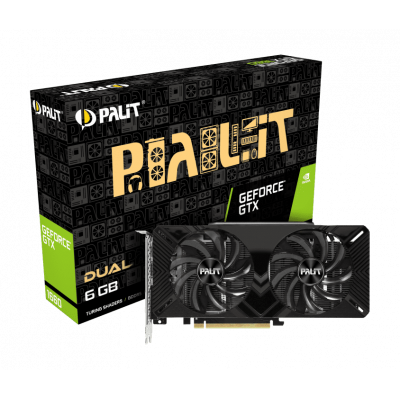 VGA Palit GeForce GTX1660 DUAL 6GB GDD
