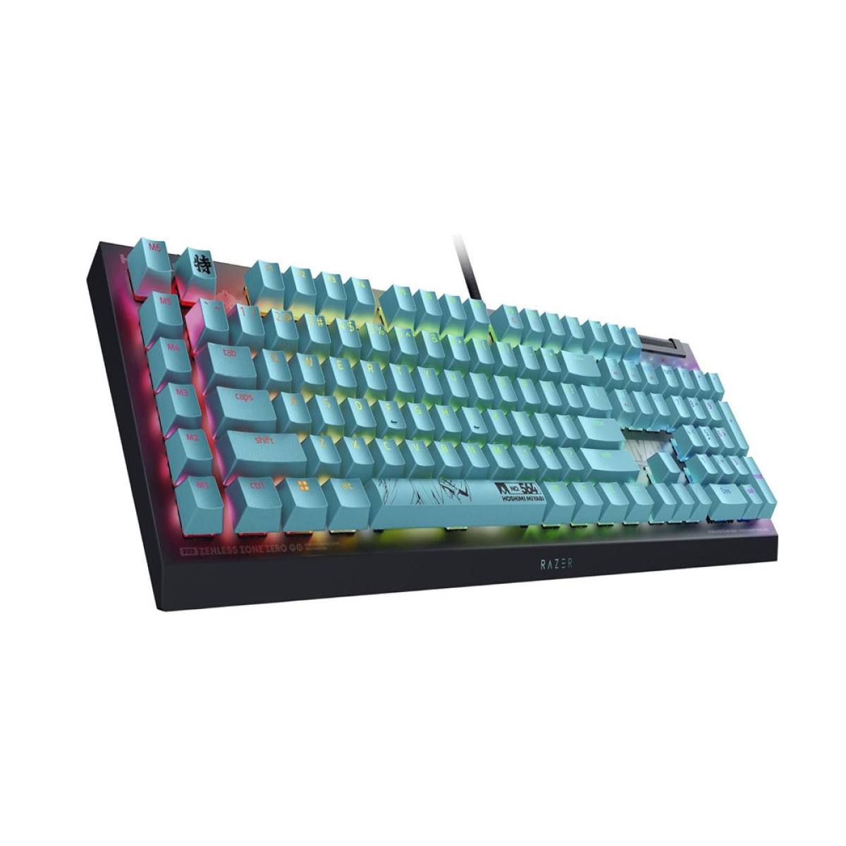 Bàn phím Razer BlackWidow V4 X - Zenless Zone Zero Edition