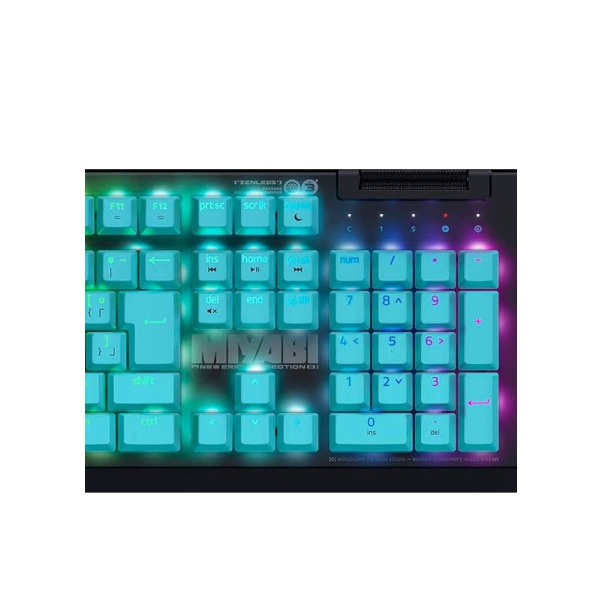 Bàn phím Razer BlackWidow V4 X - Zenless Zone Zero Edition