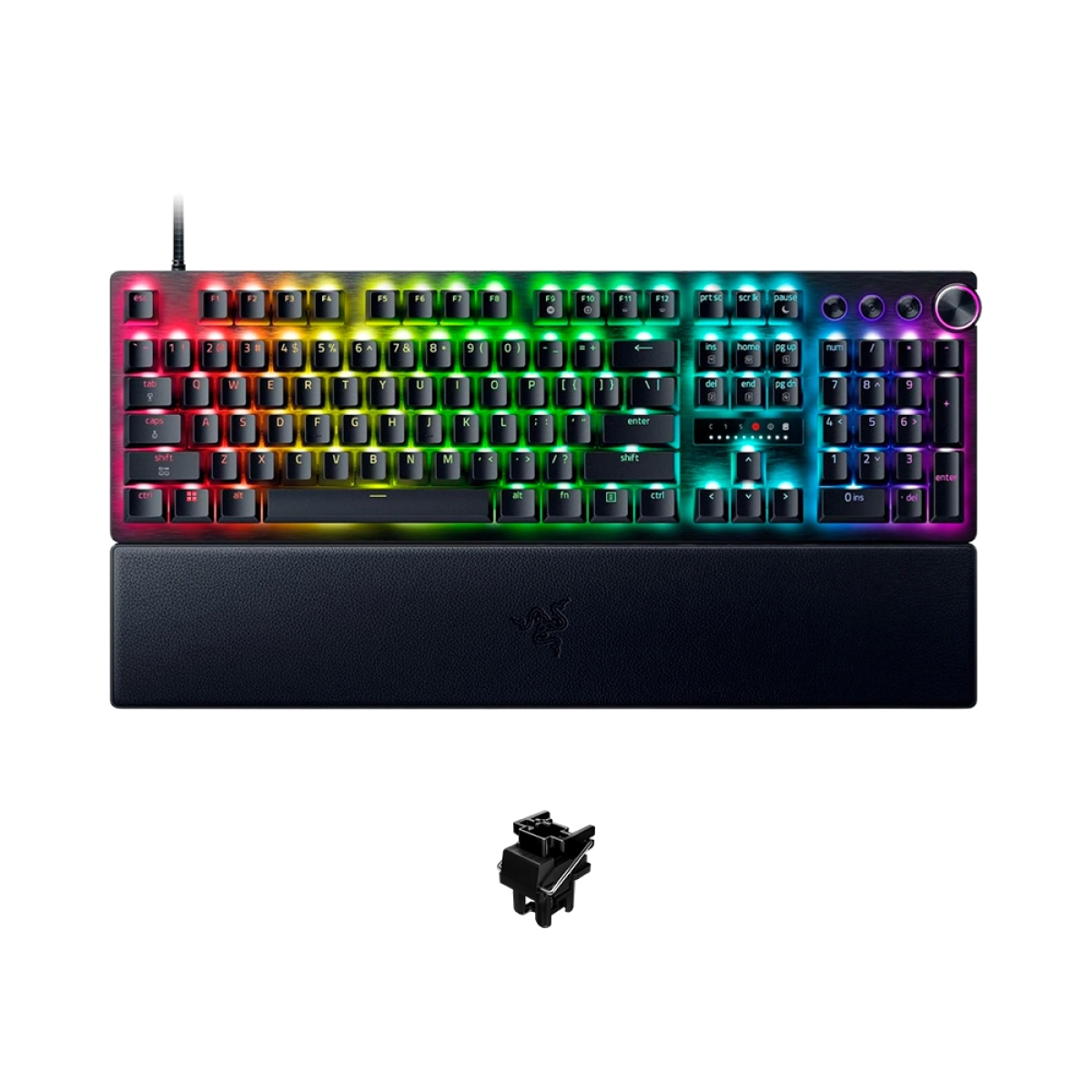 Bàn phím Razer Huntsman V3 Pro 8K | Có Dây - Razer Linear Optical Switch Gen 2