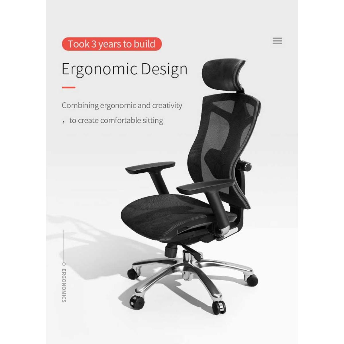 Ghế công thái học SIHOO V1