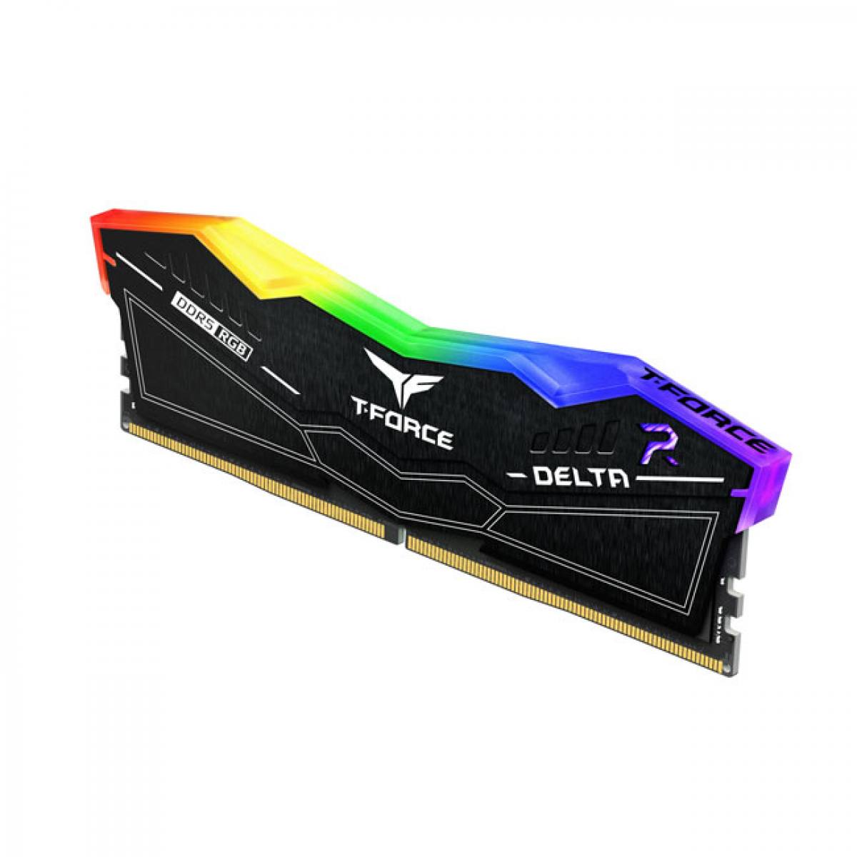RAM TEAM T-Force Delta Black RGB | 2x16GB - DDR5 - 5200MHz