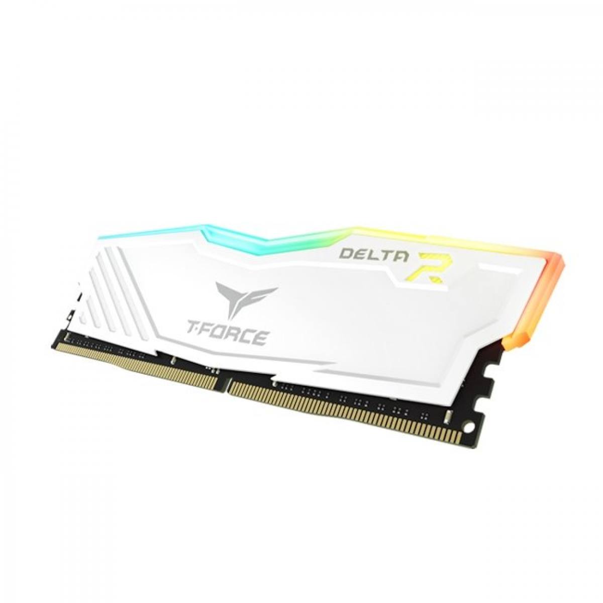RAM TEAM T-Force Delta White RGB| 8GB - DDR4 - 3200MHz