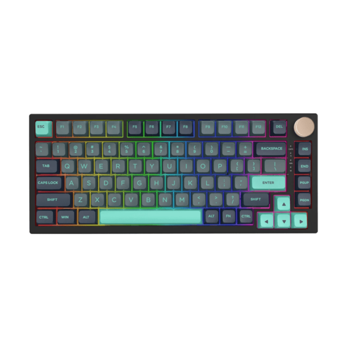 Bàn phím VGN N75 Pro Caribbean Blue | Không dây - 75% - RGB
