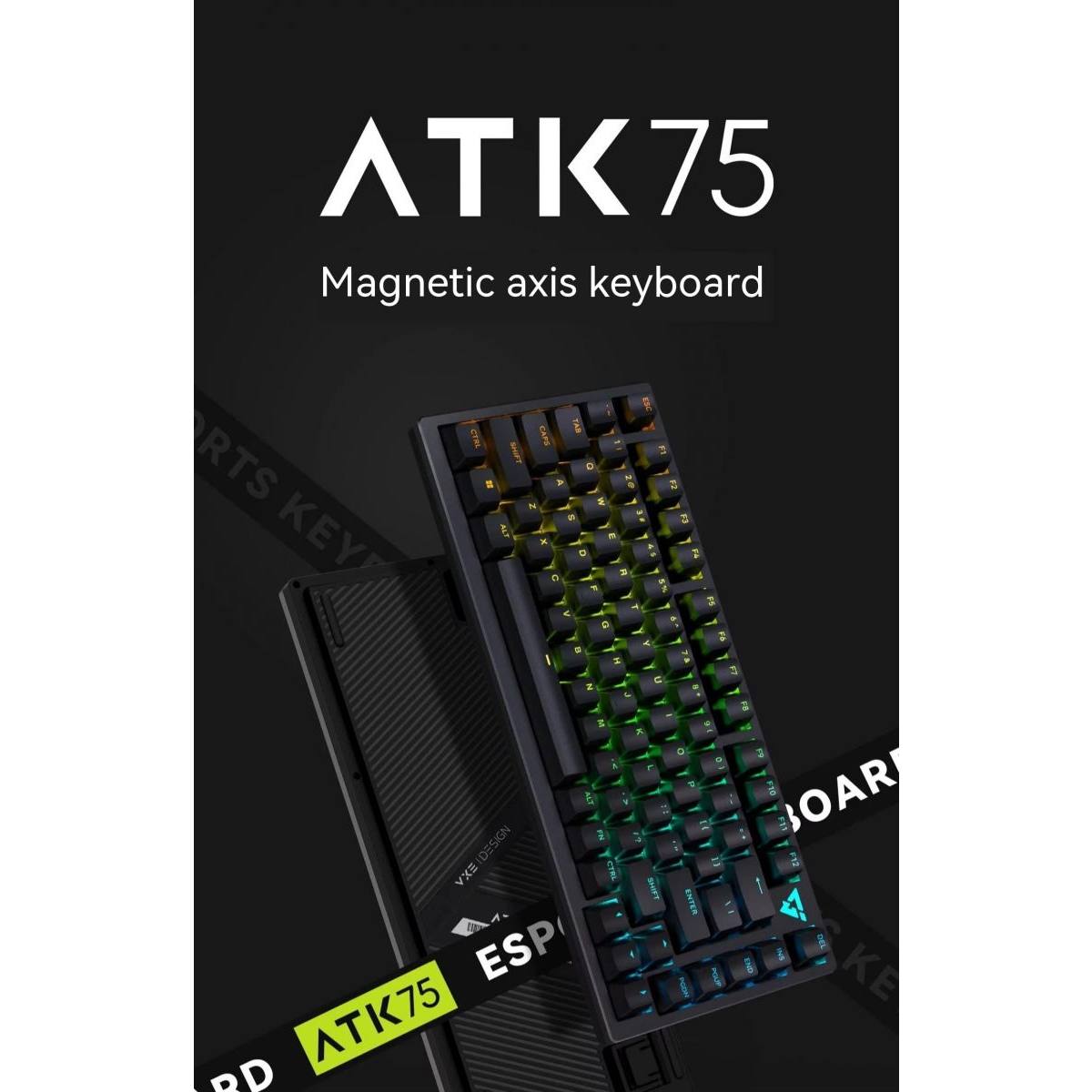 Bàn phím VGN VXE ATK75 Black | Magnetic Switch - Rapid Trigger