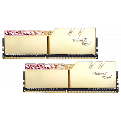 GSKILL TRIDENT Z ROYAL GOLD RGB DDR4 16GB BUSS 3200Mhz (KIT 2*8GB)
