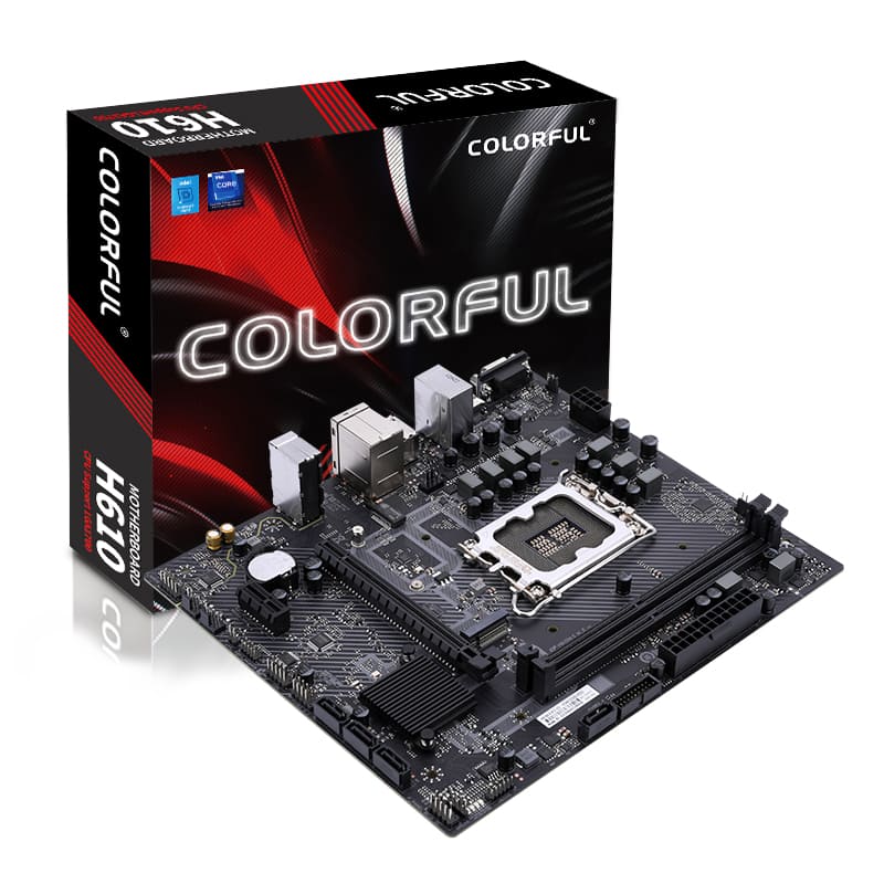 Mainboard Colorful H610M-E M.2 V20 DDR4 chính hãng, giá rẻ | Gearshop