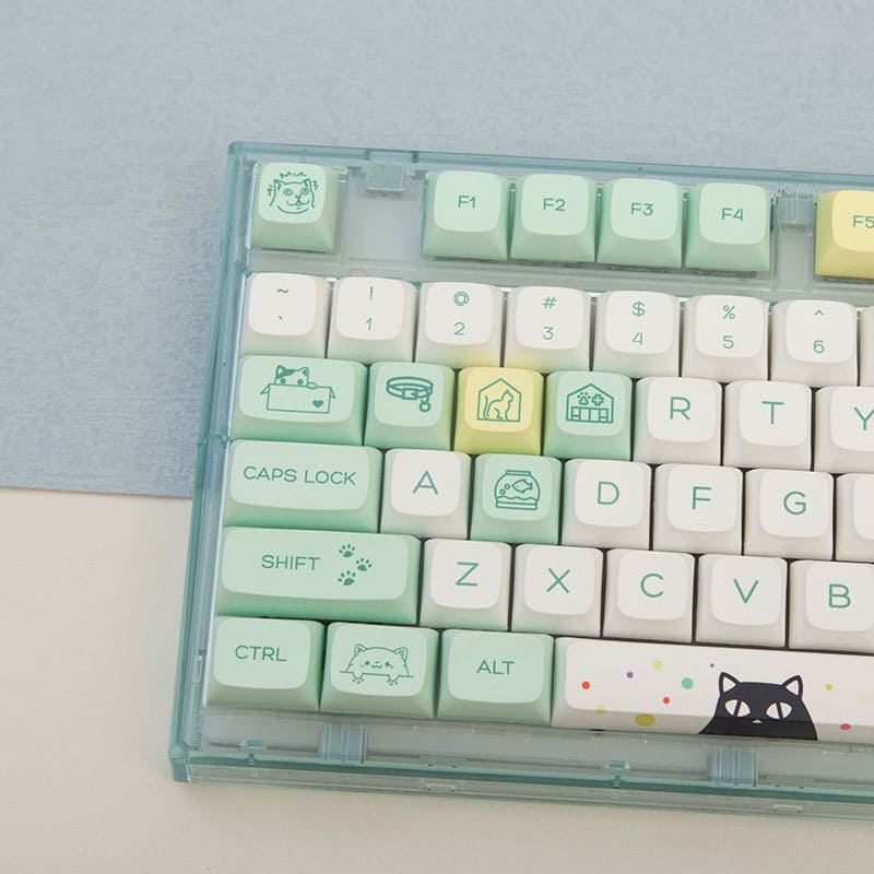 Set Keycaps Weird Cat chính hãng, giá rẻ