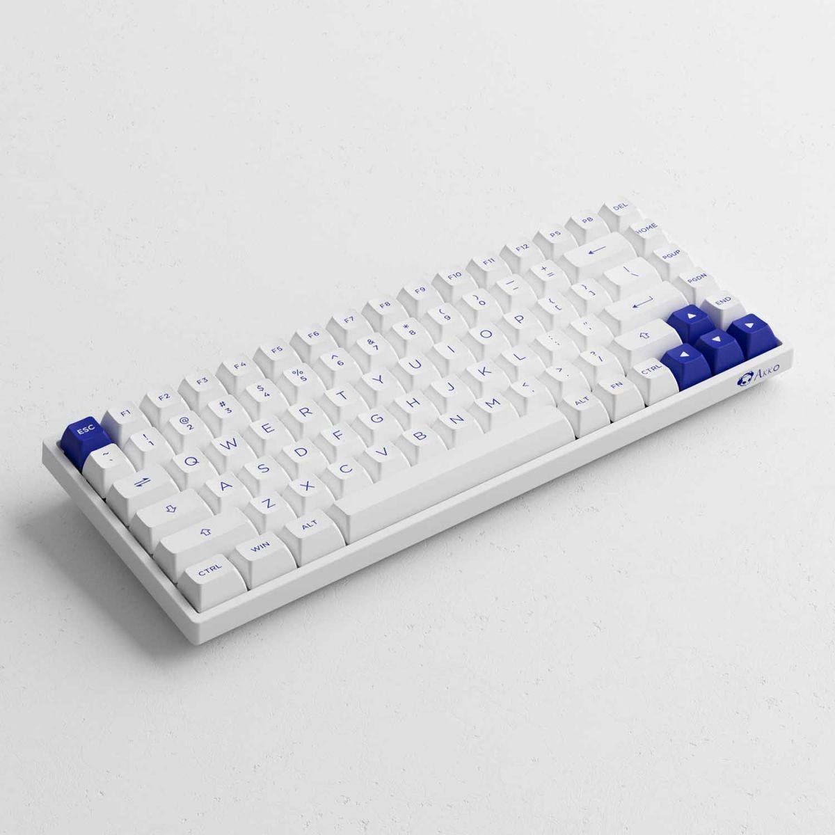 Bàn phím AKKO 3084B Plus Blue on White