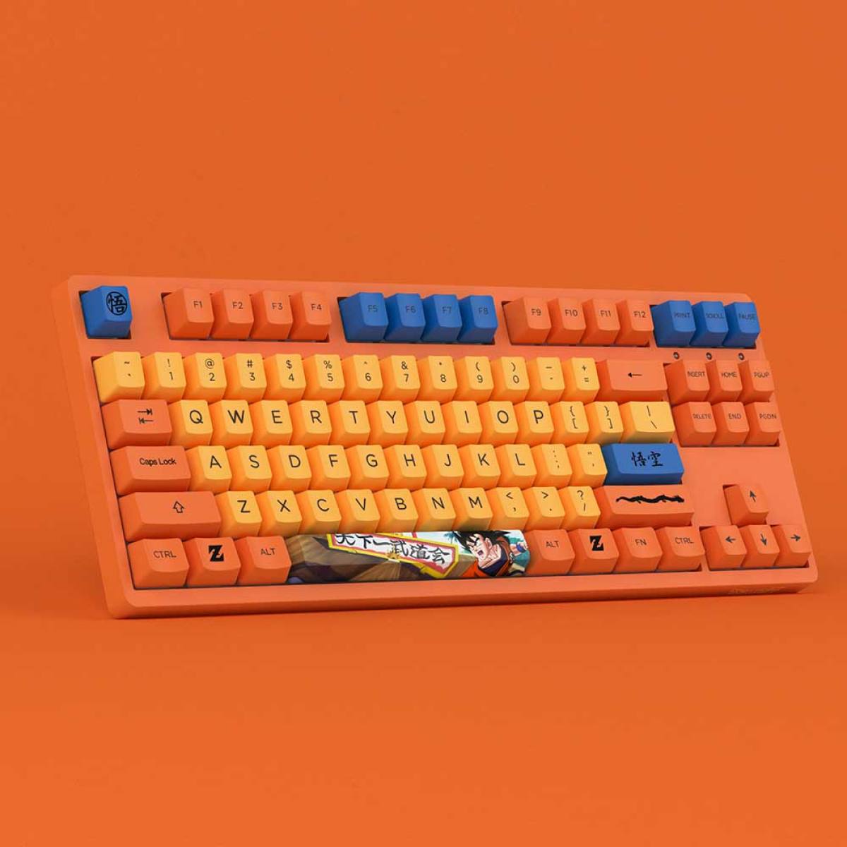 Bàn phím AKKO 3087 RF Dragon Ball Z – Goku