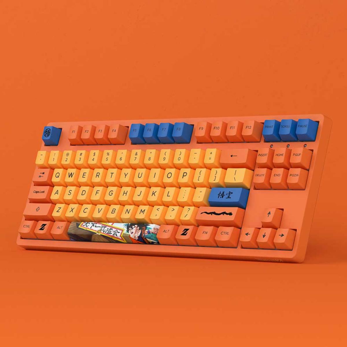 Bàn phím AKKO 3087 RF Dragon Ball Z – Goku