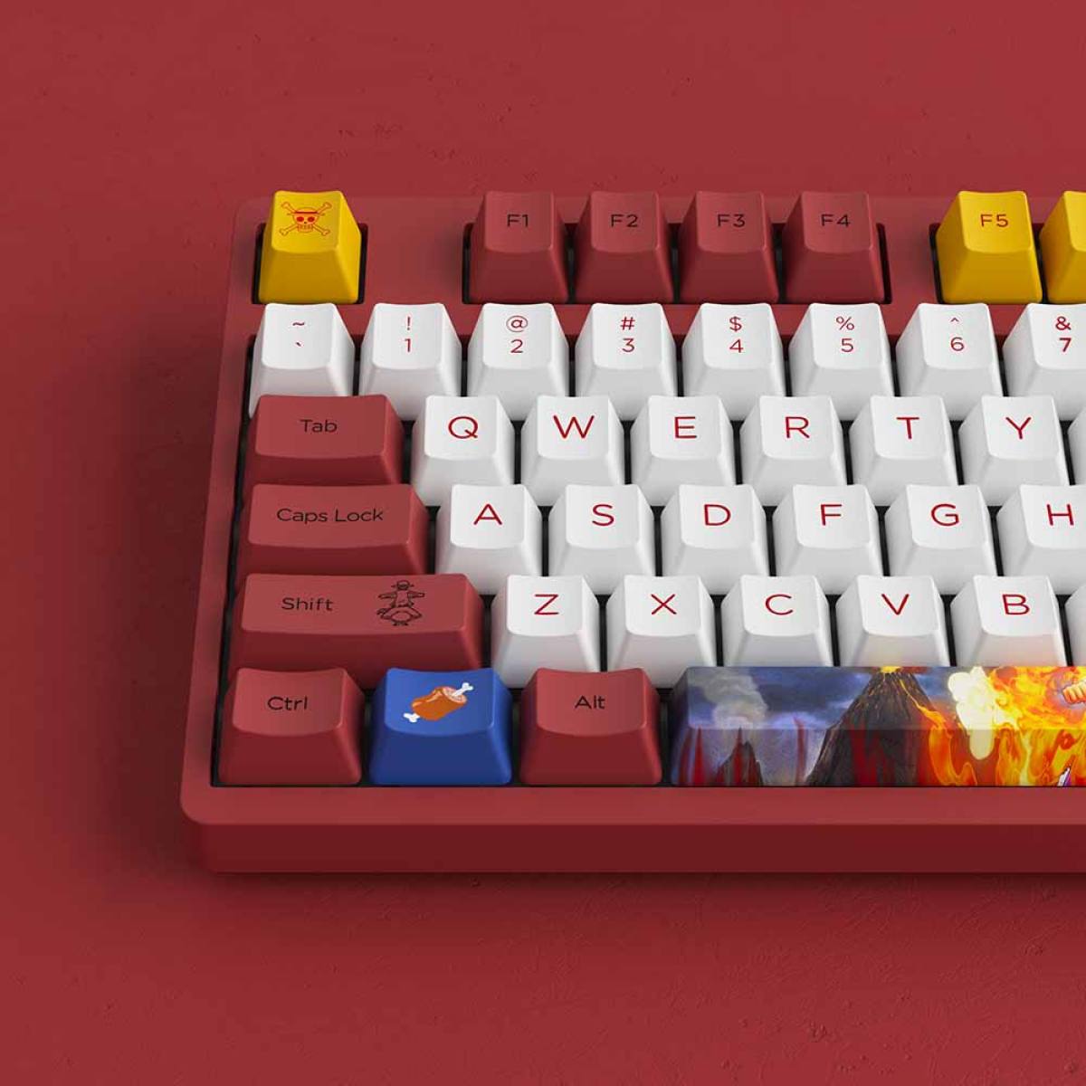 Bàn phím AKKO 3087 RF One Piece – Luffy