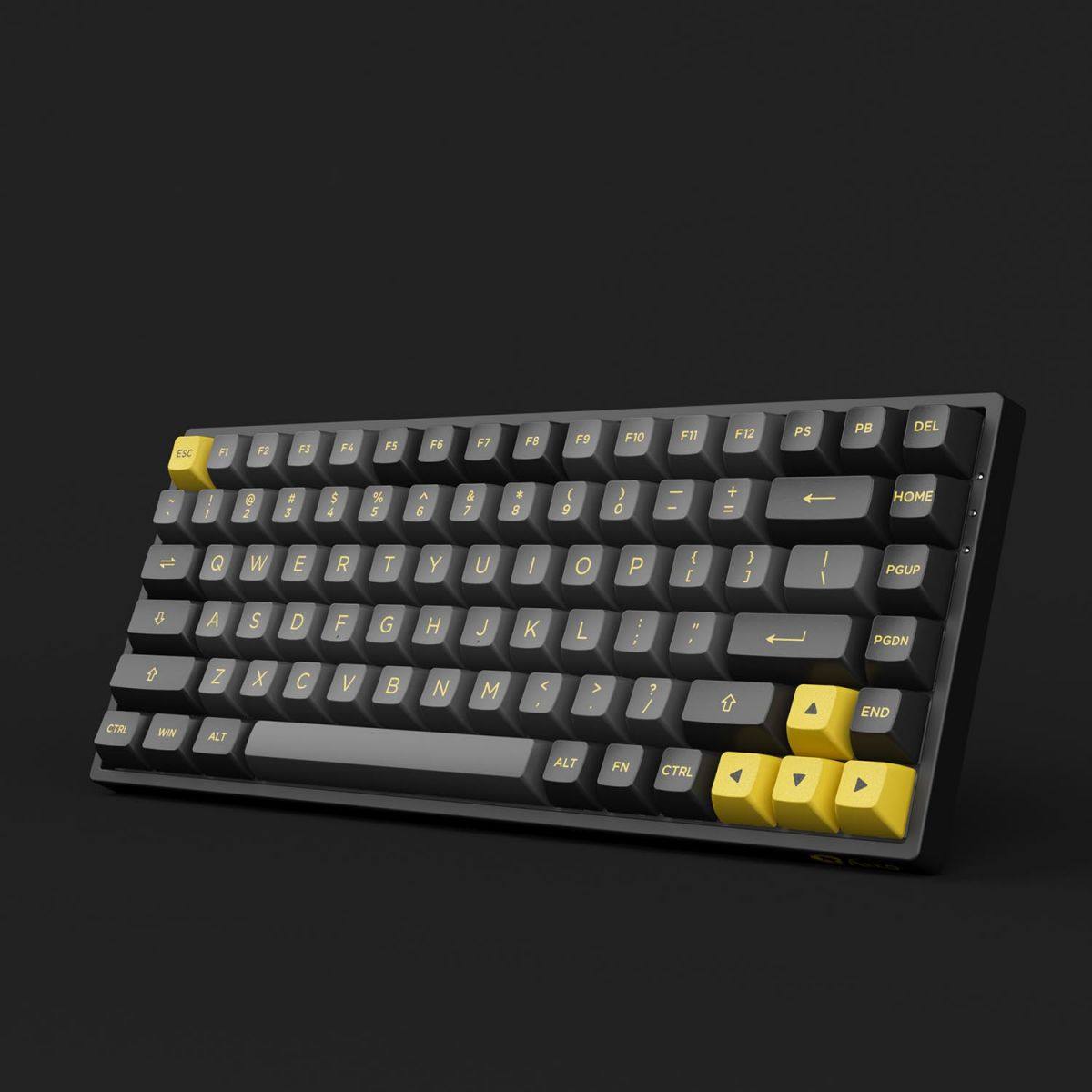 Bàn phím AKKO 3084B Plus Black & Gold (3MODE / Hotswap / Foam tiêu âm / AKKO CS Jelly sw)