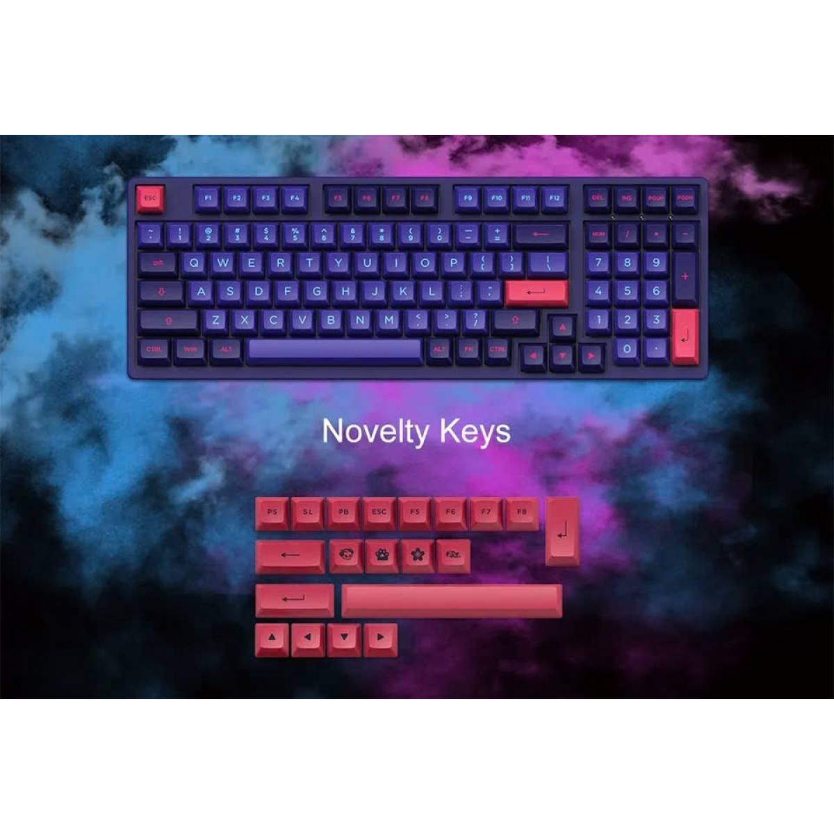 Bàn phím cơ AKKO 3098 Neon