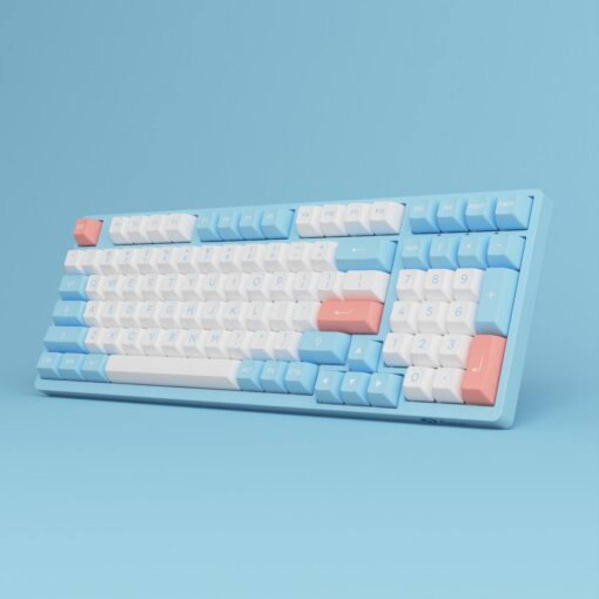 Bàn phím AKKO 3098B Doll of the Princess (3MODE / Hotswap / Foam tiêu âm / AKKO CS Jelly switch)