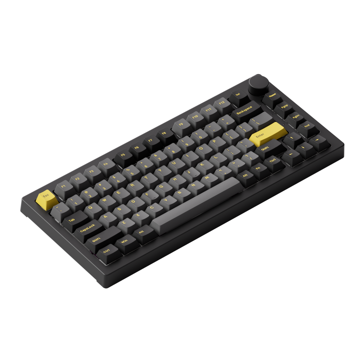 Bàn phím AKKO 5075B Plus Black Gold (Multi-modes / RGB /Hotswap )