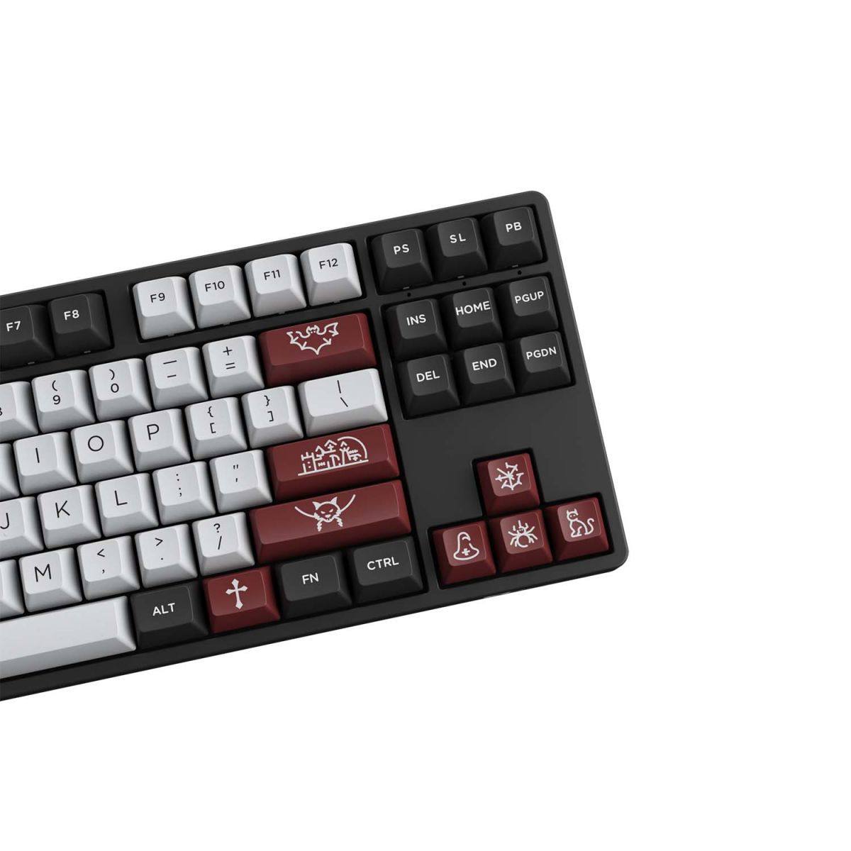 Bàn phím AKKO 5087B Dracula Castle (3MODE/ Hotswap / Foam tiêu âm / TTC switch)
