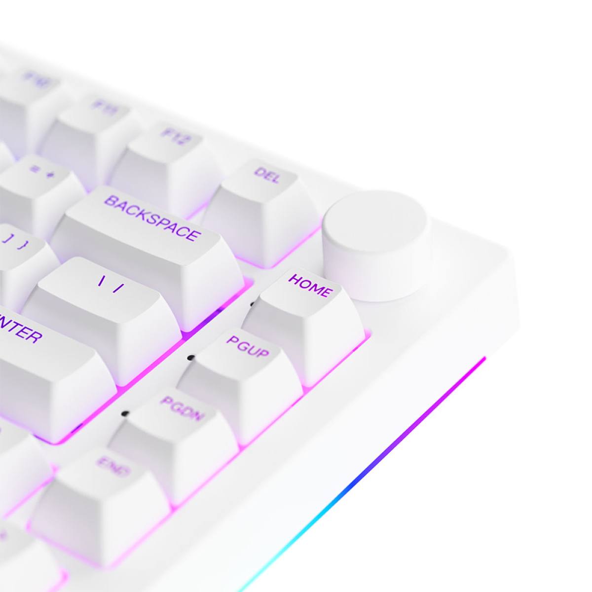 Bàn phím AKKO 5075B Plus White | 3MODE - LED RGB