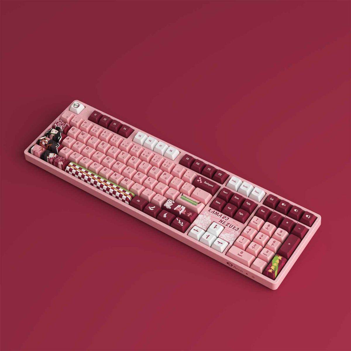 Bàn phím AKKO 5108B Plus Demon Slayer – Kamado Nezuko