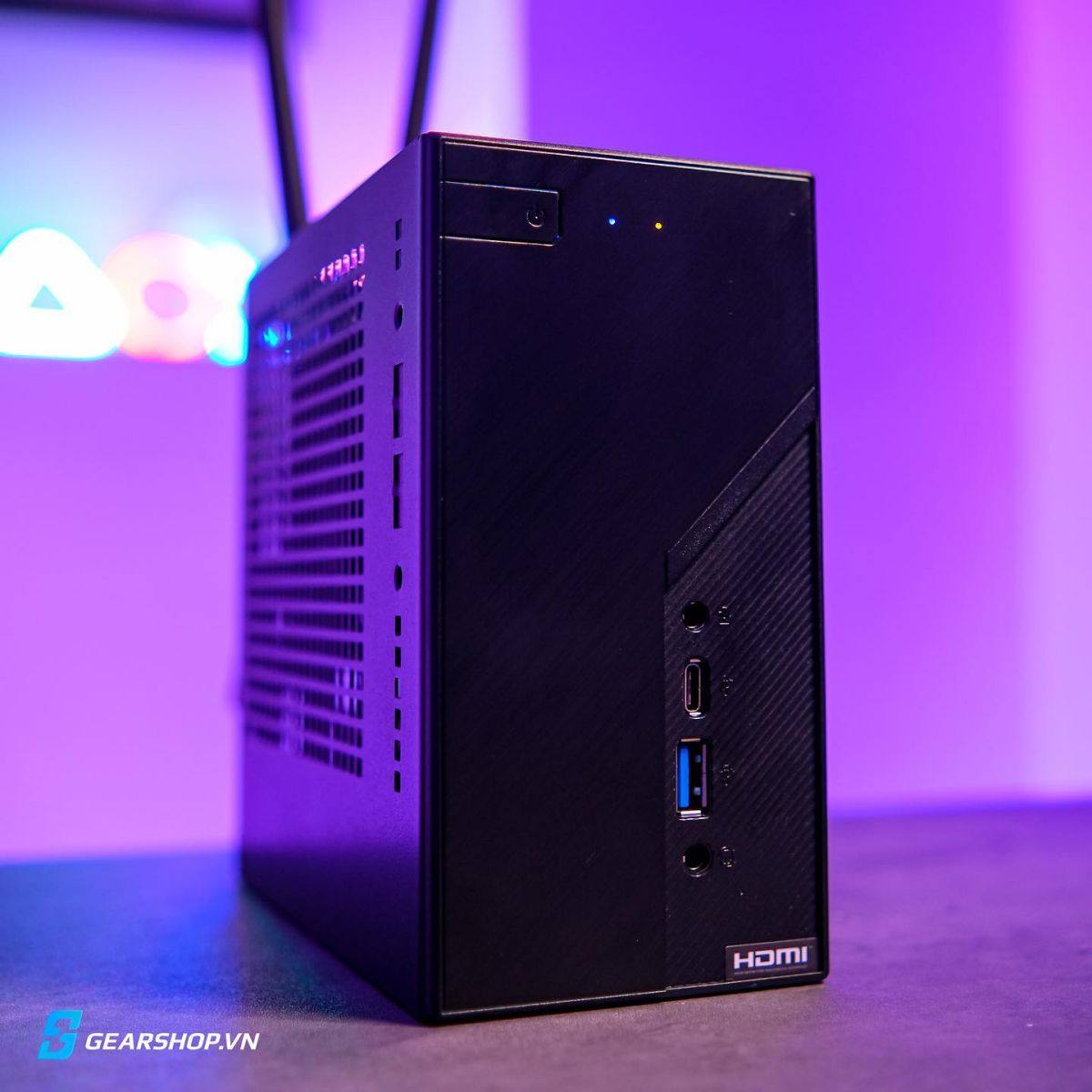 Máy tính bộ Asrock DeskMini X600 (AMD Ryzen 5 8500G - Ram 16Gb DDR5 - SSD 512Gb Nvme)