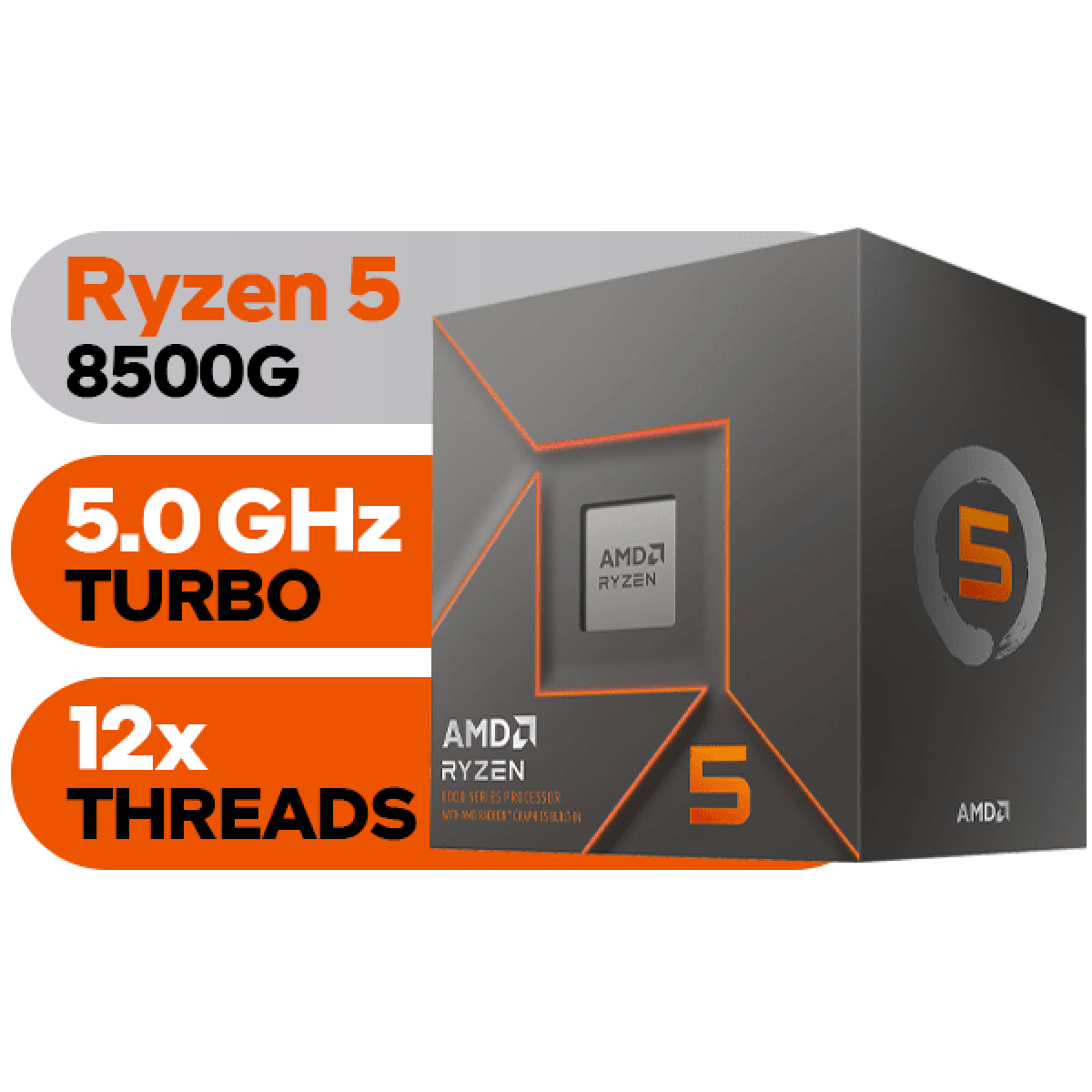 Mini PC Gaming Asrock DeskMeet X600 (AMD Ryzen 5 8500G - Ram 16Gb - SSD 500Gb Nvme)