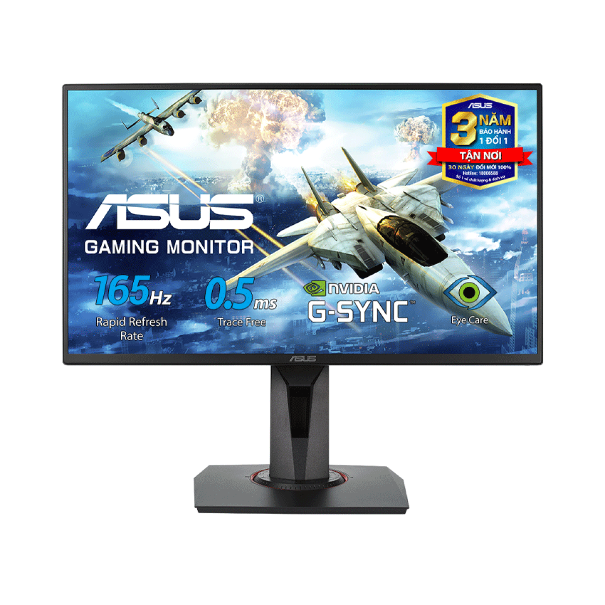 Màn hình Asus VG258QR (25 inch/FHD/G-SYNC/165Hz/0.5ms/400cd/m²)