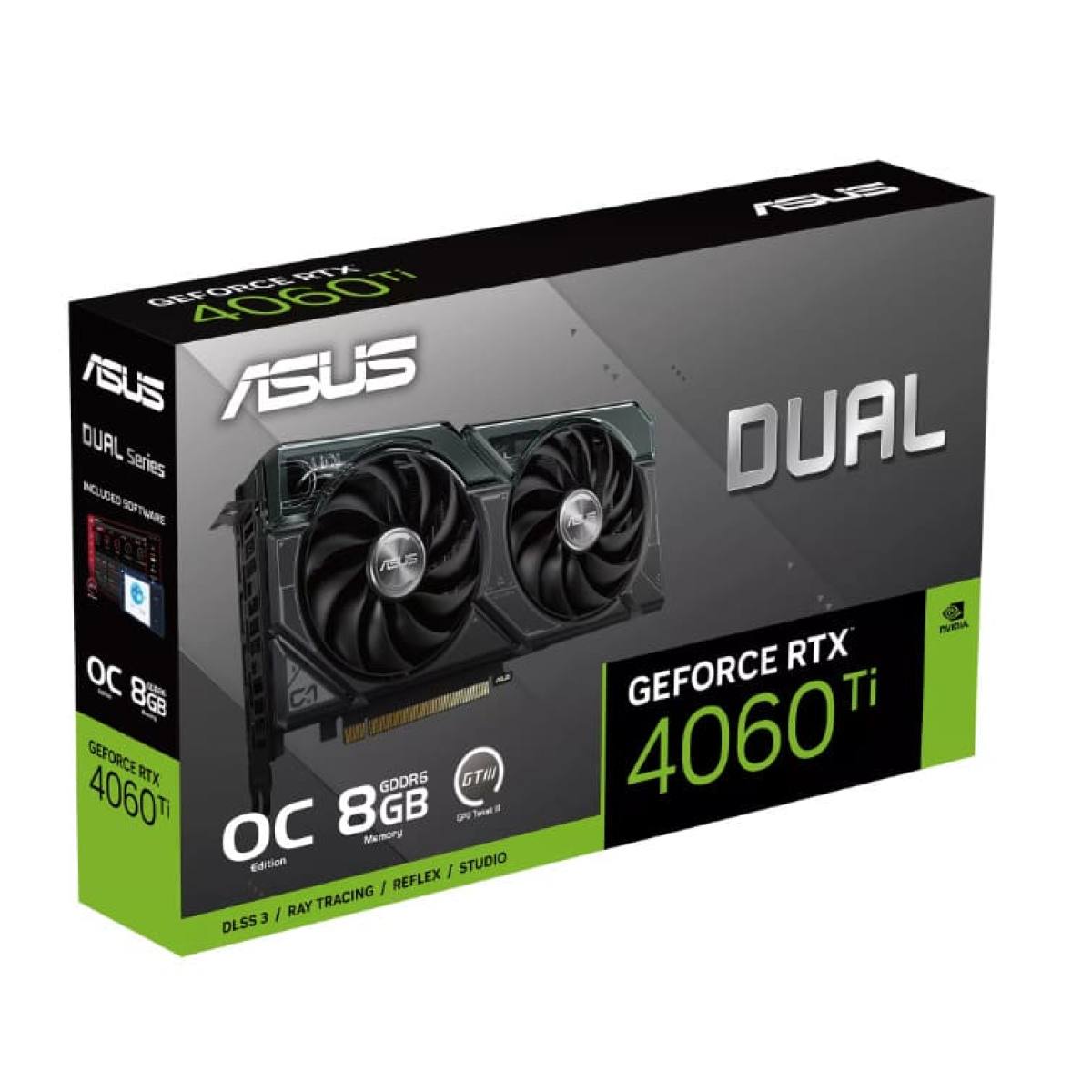 VGA Asus DUAL RTX 4060 TI O8G EVO