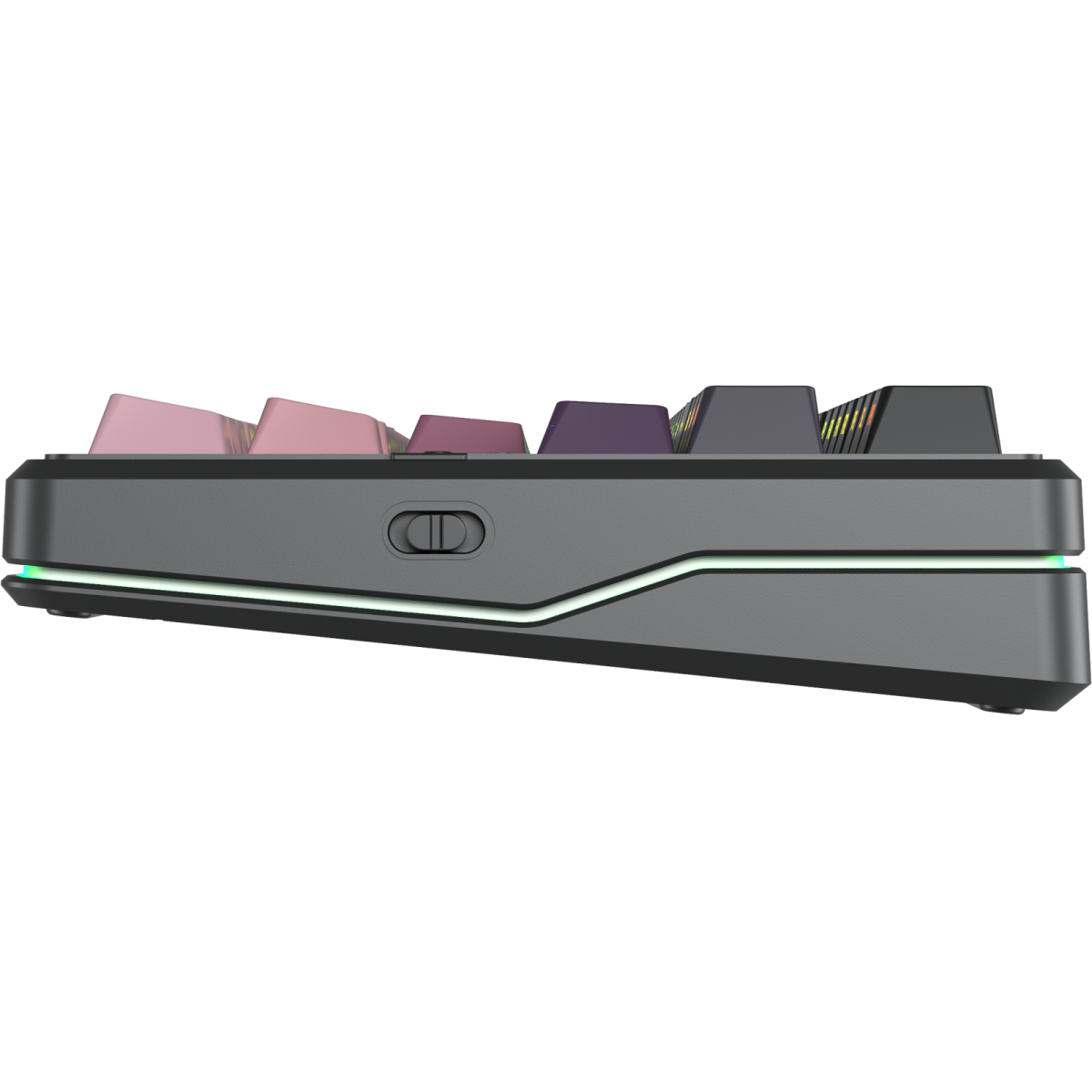 Bàn phím AULA F87 Pro V2 - Đen Hồng Gradient