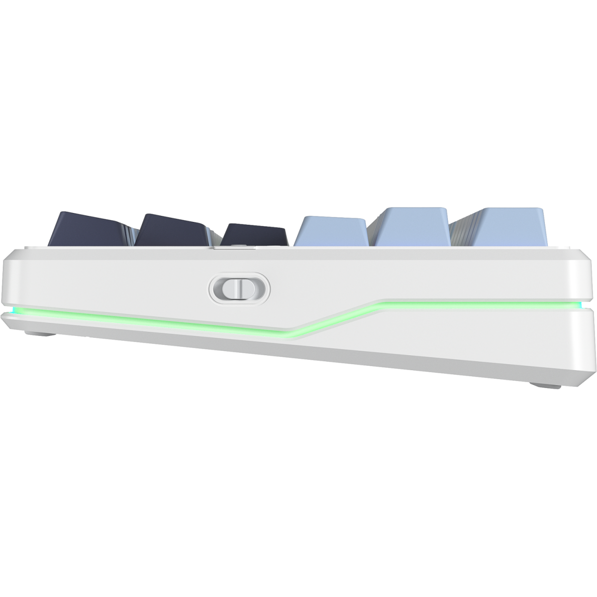 Bàn phím AULA F87 Pro V2 - Xanh Dương + Trắng + Tím Đậm