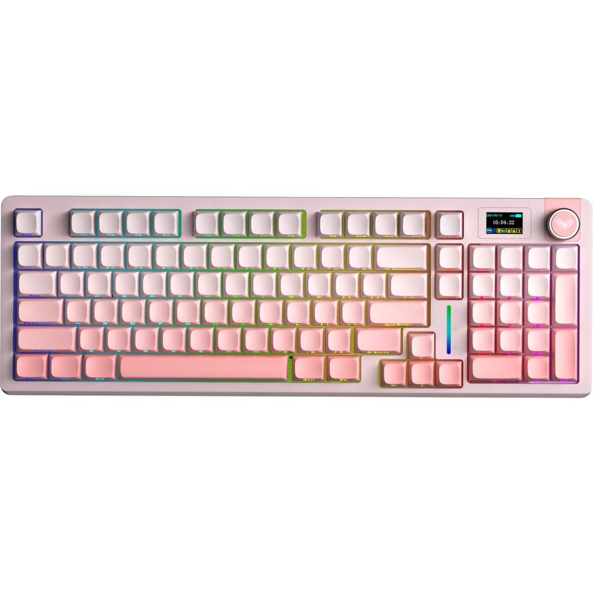 Bàn Phím AULA S98 PRO - Hồng Gradient