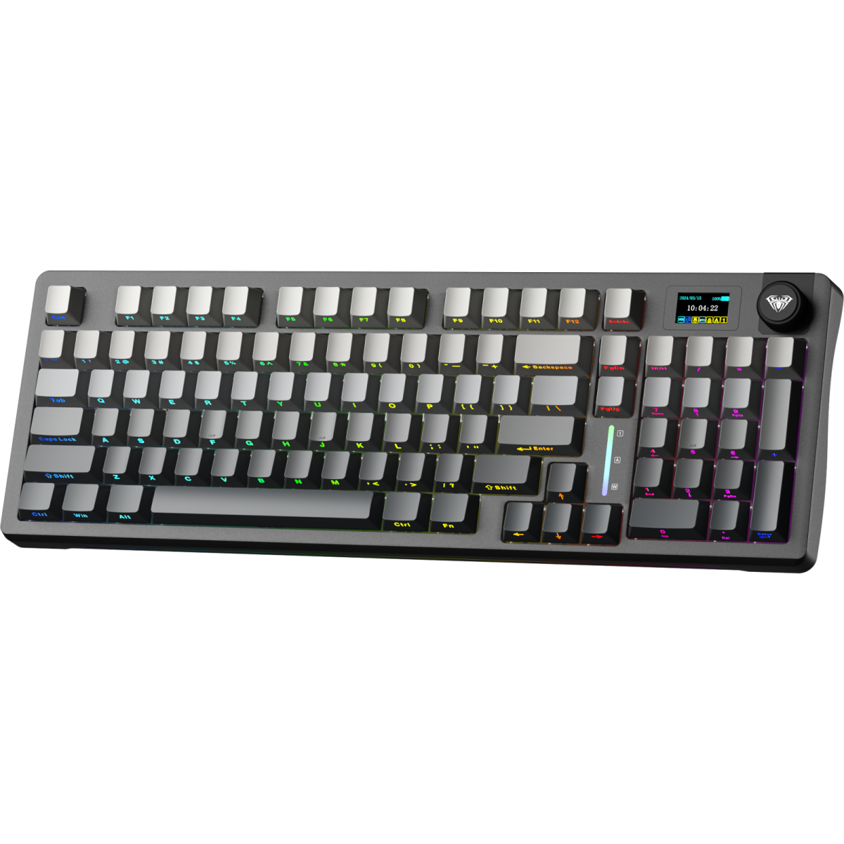 Bàn phím AULA S98 PRO Xám Đen gradient