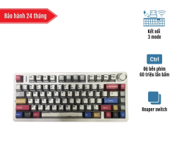 Bàn Phím Cơ AULA F75 COMIC | 3 mode (Hàng chính hãng)