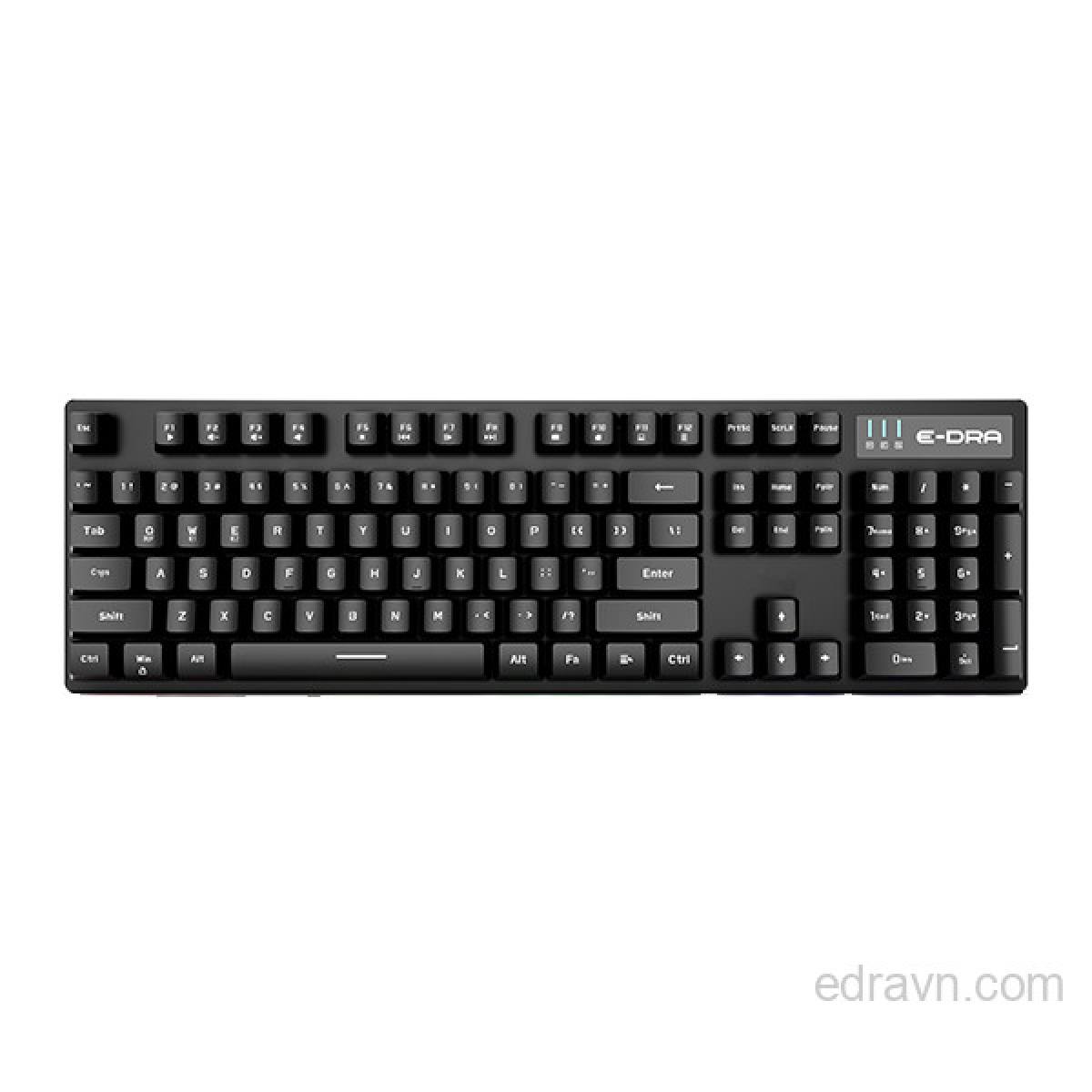 Bàn phím E-Dra EK314W | Không dây