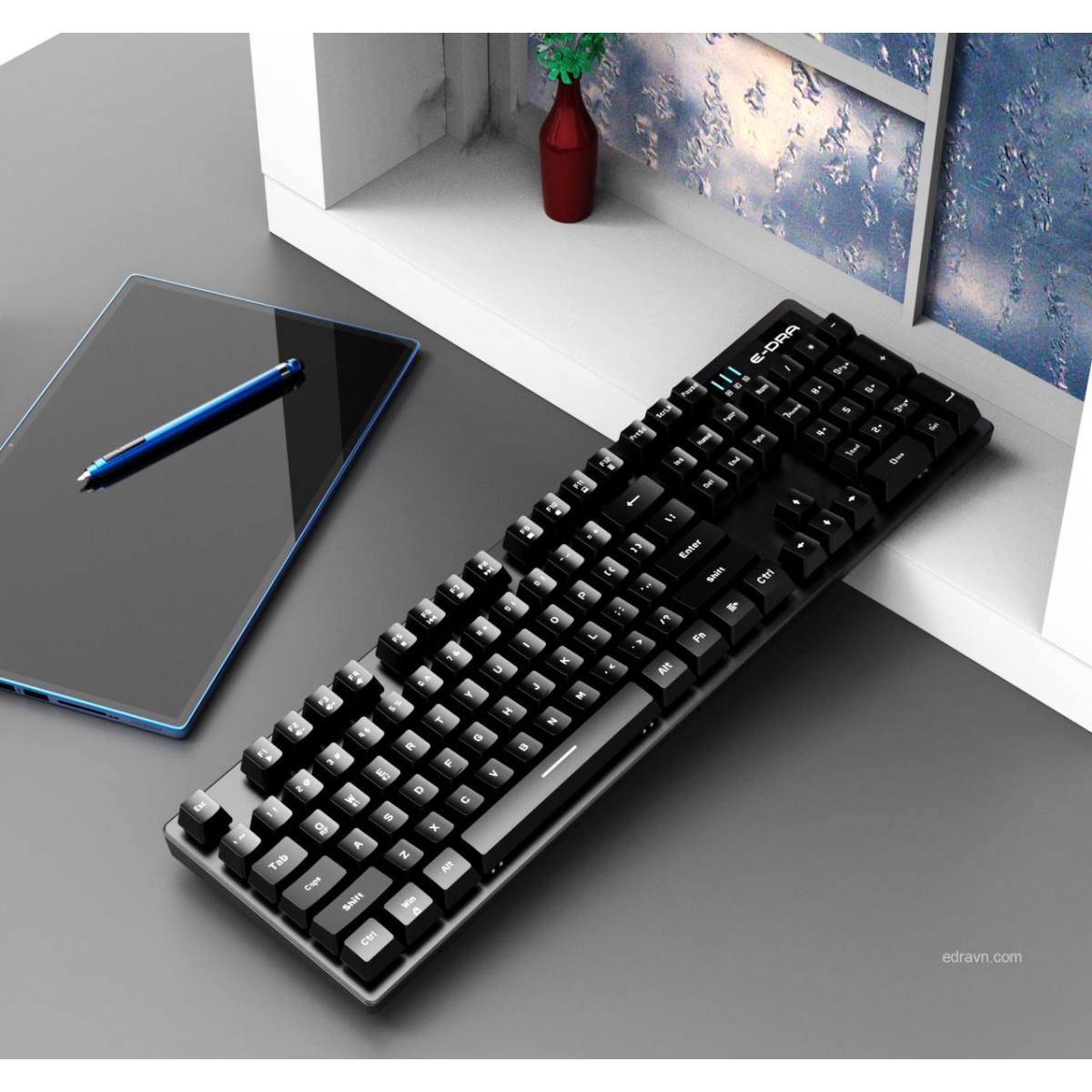 Bàn phím E-Dra EK314W | Không dây