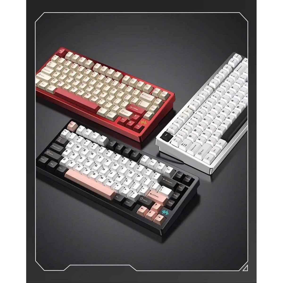 Bàn Phím Cơ Wave 75 | Red - Tạ Thép