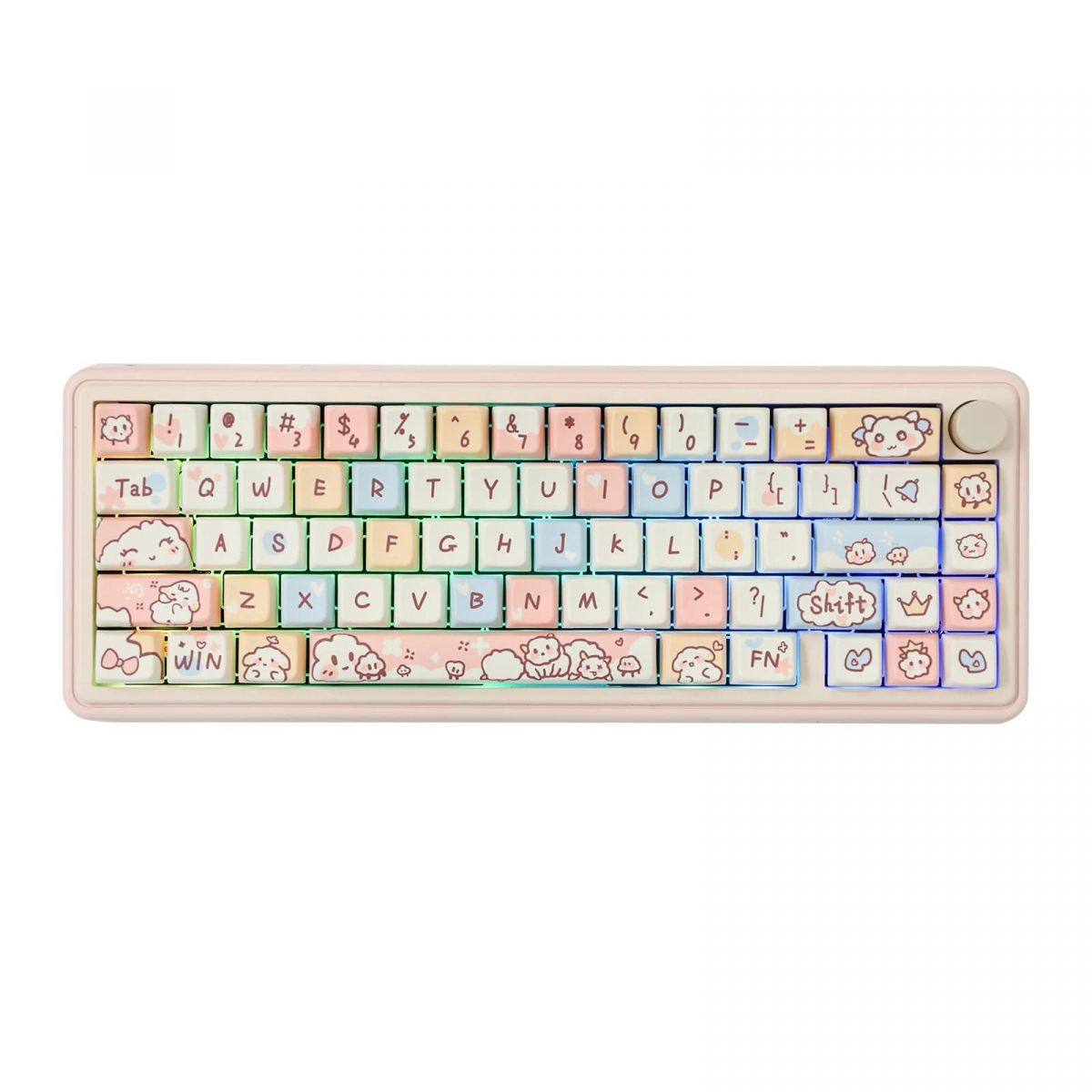 Bàn phím Cidoo Nebula Tri Mode | Không dây - 65% - RGB