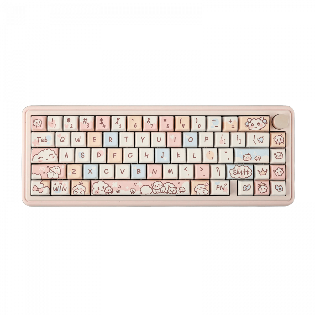 KIT Bàn phím Cidoo Nebula Tri Mode | Không dây - 65% - RGB