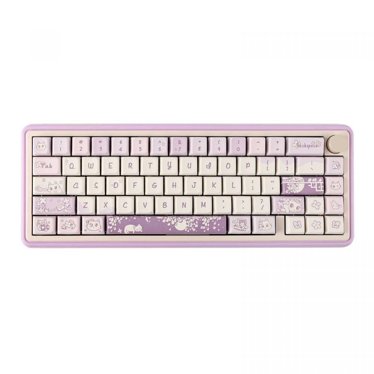 KIT Bàn phím Cidoo Nebula Tri Mode | Không dây - 65% - RGB