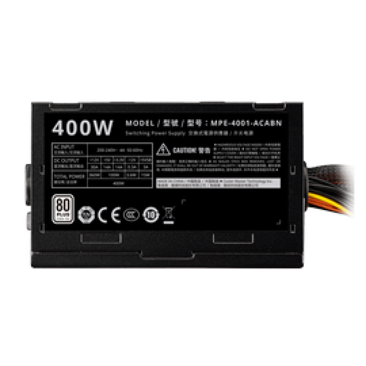 Nguồn Cooler Master Elite V4 80 Plus 230V 400W