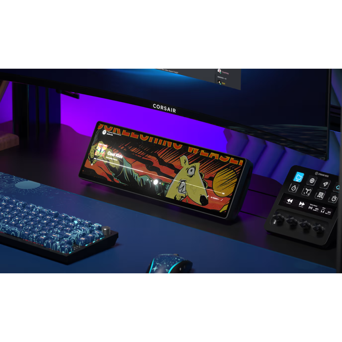 Màn hình cảm ứng Corsair XENEON EDGE LCD 14.5 inch (UWHD 60Hz )