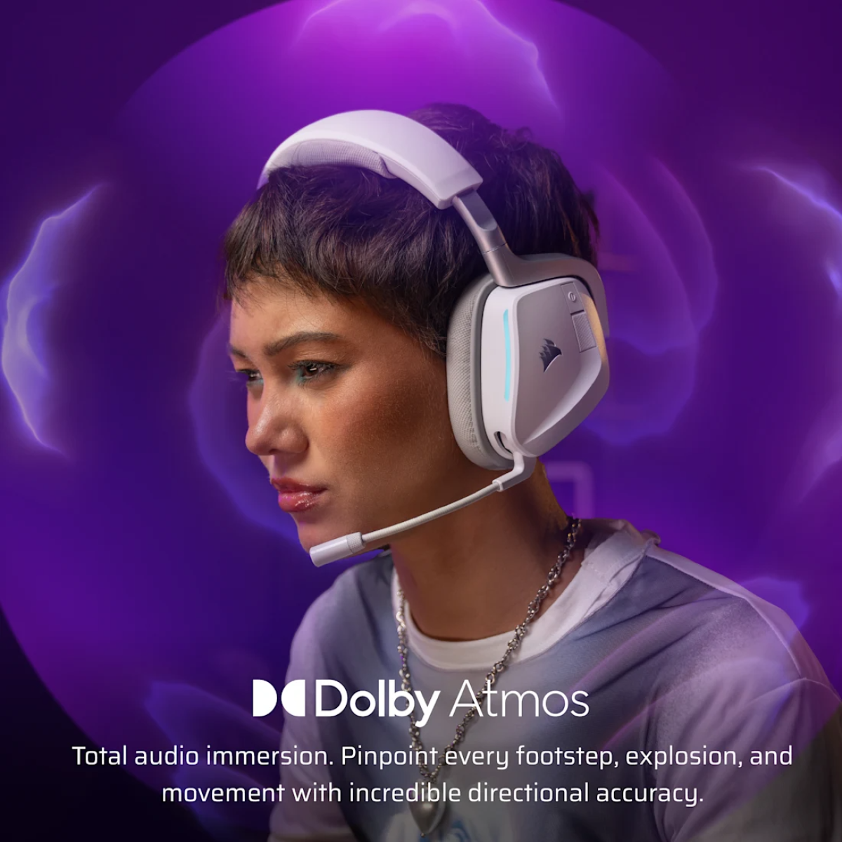 Tai Nghe Corsair Void Wireless V2 White