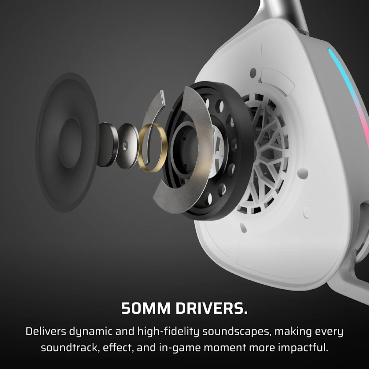 Tai Nghe Corsair Void Wireless V2 White