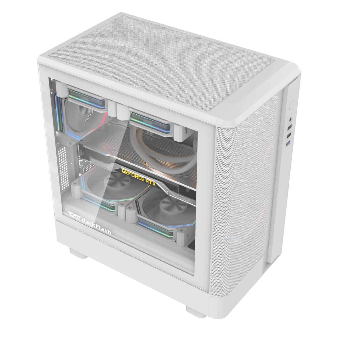 CASE DARKFLASH DB330M MESH (Full M-ATX)