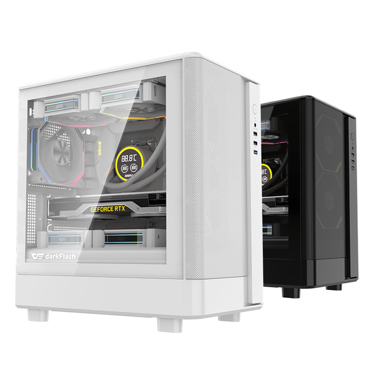 CASE DARKFLASH DB330M MESH (Full M-ATX)