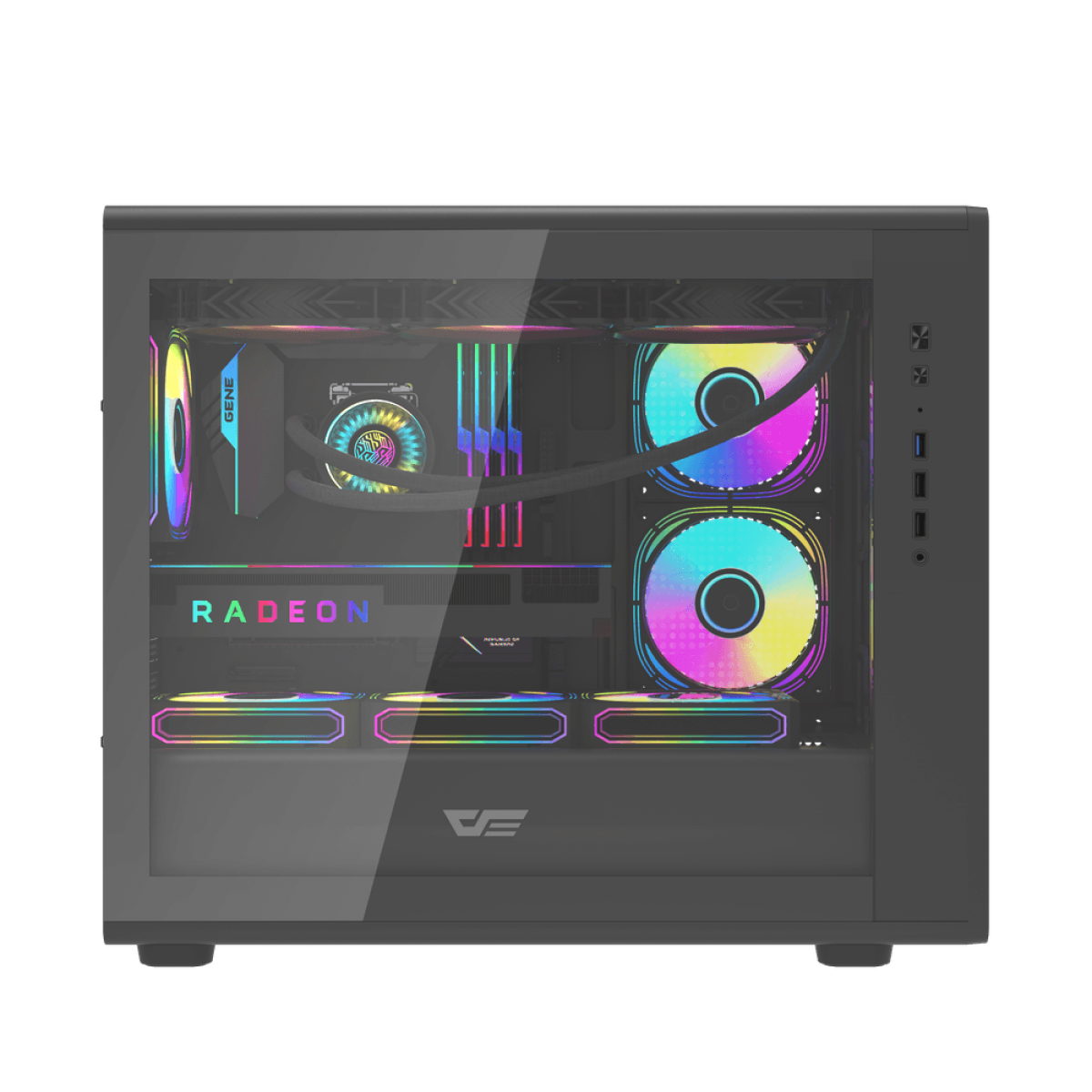 Case  DARKFLASH DB460M BLACK