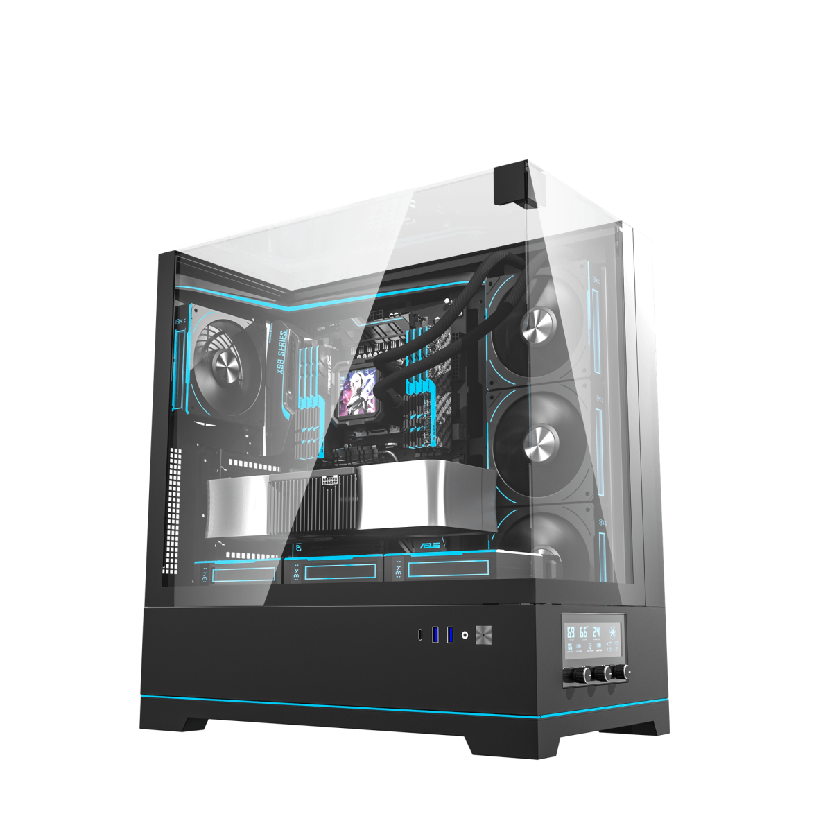CASE DARKFLASH DY450 Pro (ATX)