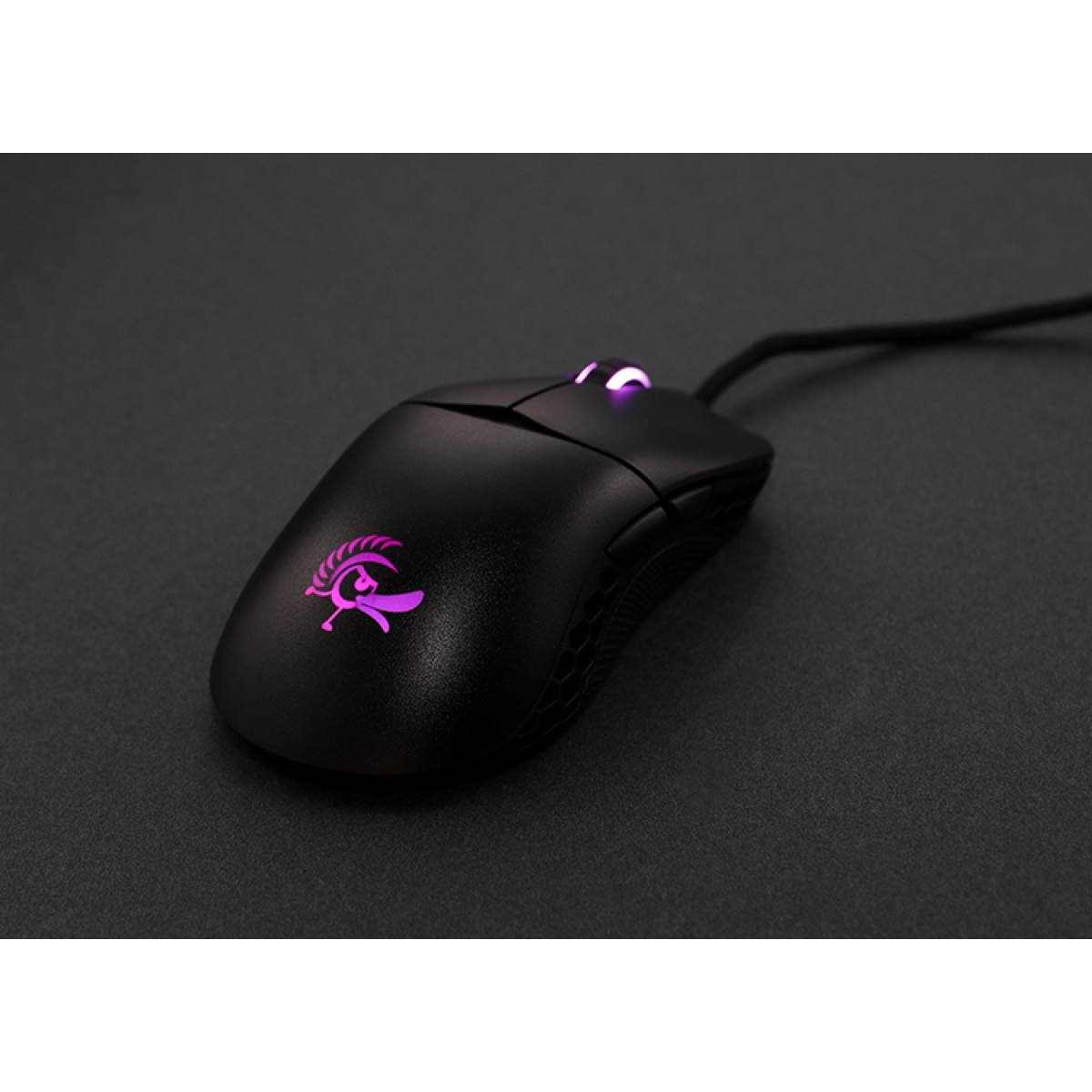 Chuột Ducky Feather Black & White