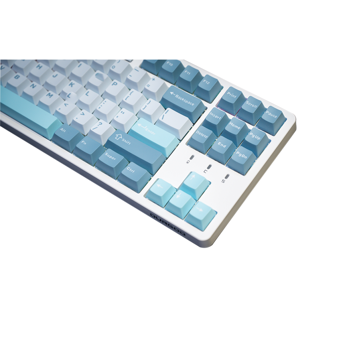 Bàn Phím Durgod Cavalry 87 V2 Blue White | 3 Mode - Hotswap - RGB